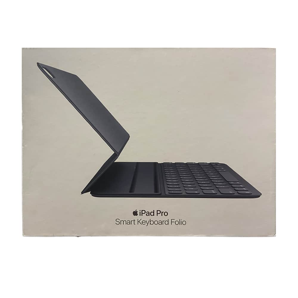 کیف کلاسوری کیبورد دار اپل مدل Smart Keyboard Folio مناسب برای تبلت اپل iPad Pro 11 inch 2018