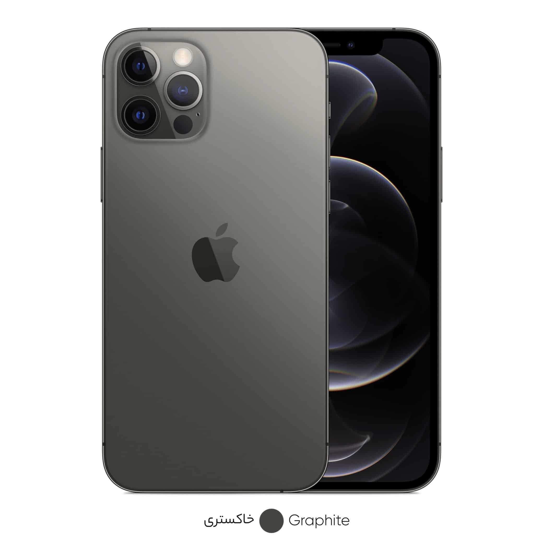 گوشی موبایل اپل مدل iPhone 12 Pro A2408 CH دو سیم‌ کارت ظرفیت 256 گیگابایت و 6 گیگابایت رم