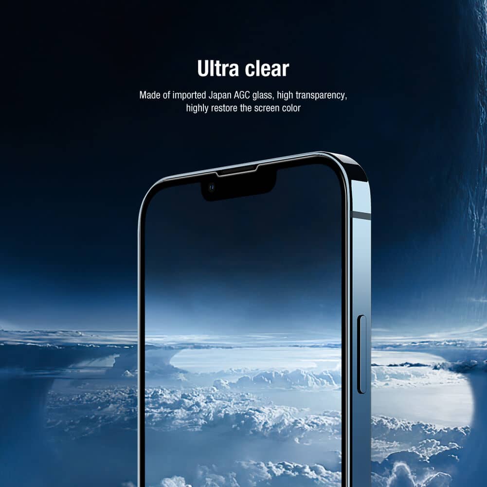 محافظ صفحه نمایش نیلکین مدل Amazing 2-in-1  مناسب برای گوشی موبایل اپل iPhone 13 Mini