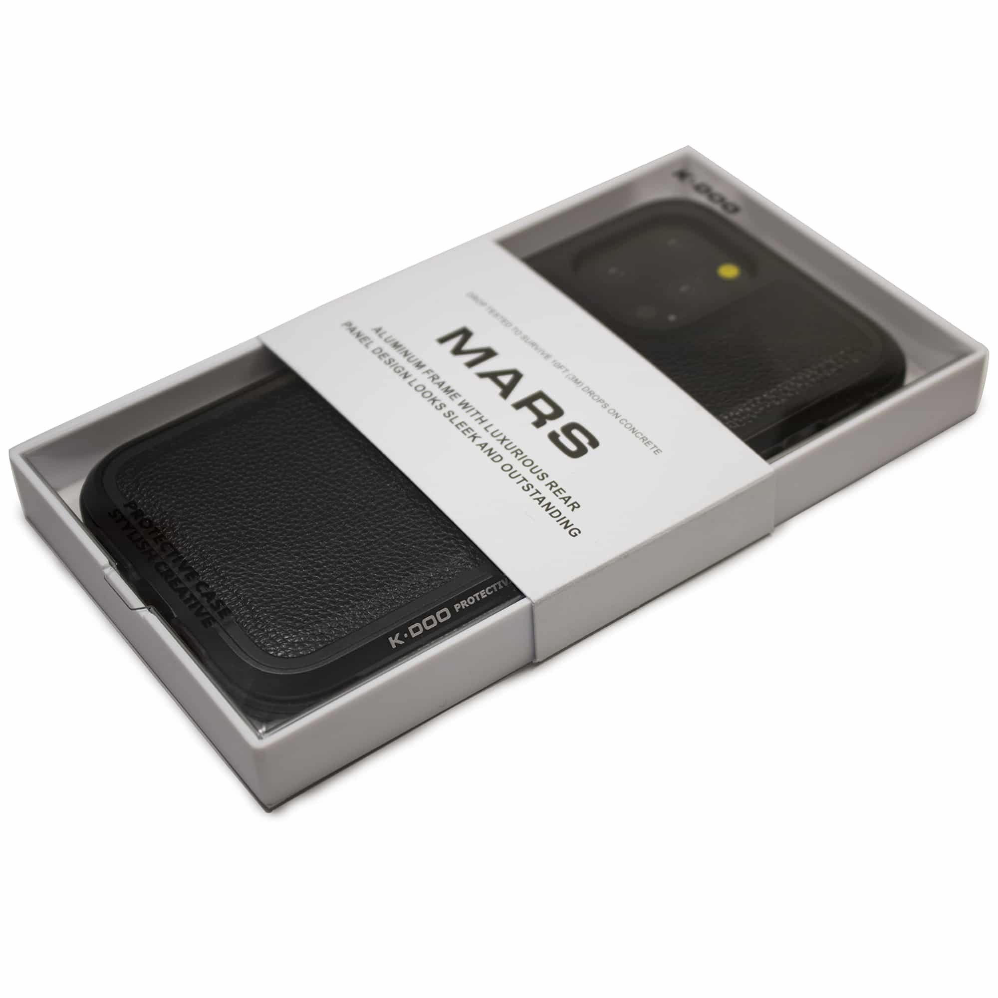 کاور کی-دوو مدل Mars Leather مناسب برای گوشی موبایل اپل IPhone 12 pro Max