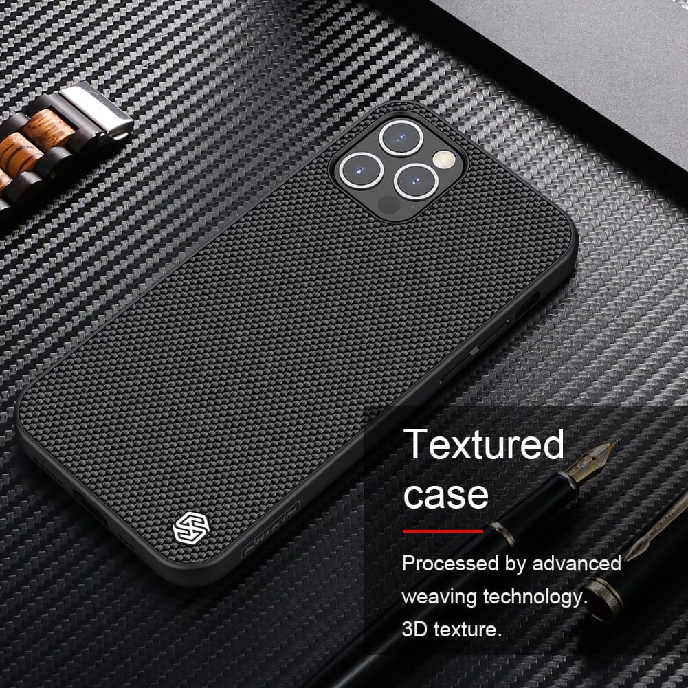 کاور  مدل Textured مناسب برای گوشی موبایل اپل Iphone 12 pro max