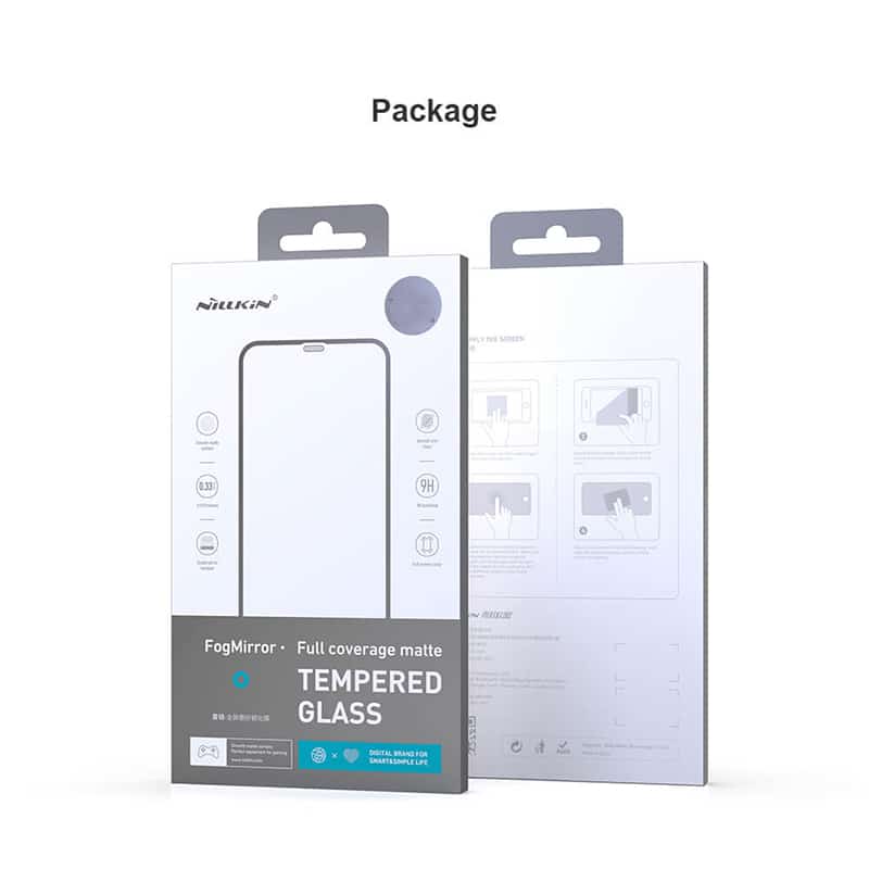 محافظ صفحه نمایش مات نیلکین مدل Fog Mirror مناسب برای گوشی موبایل اپل IPhone 12 Pro Max