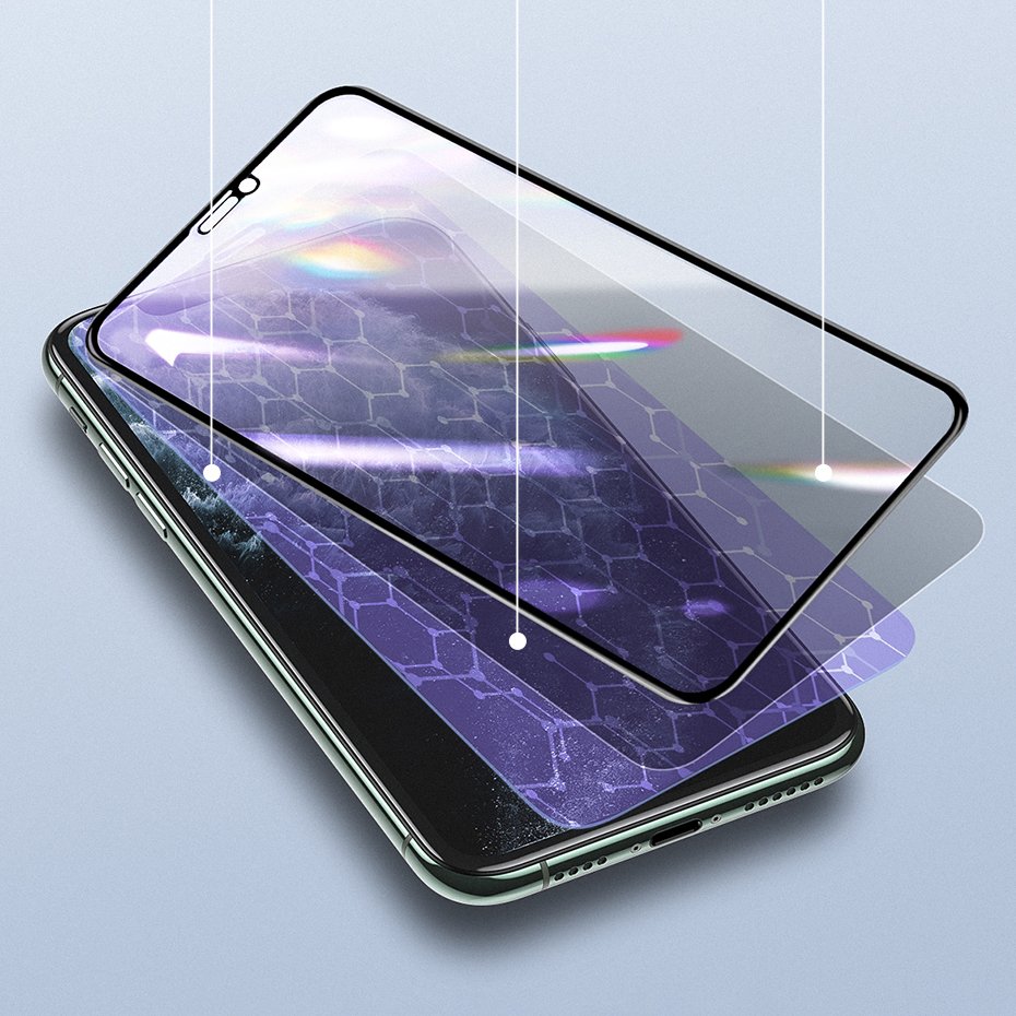 محافظ صفحه نمایش باسئوس مدل SGAPIPH65S-HC01 مناسب برای گوشی موبایل اپل Iphone XS Max/11 Pro Max