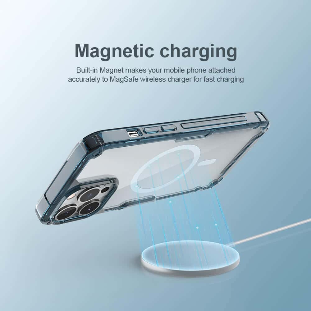 کاور نیلکین مدل Nature TPU Pro Magnetic مناسب برای گوشی موبایل اپل iphone 13 Pro